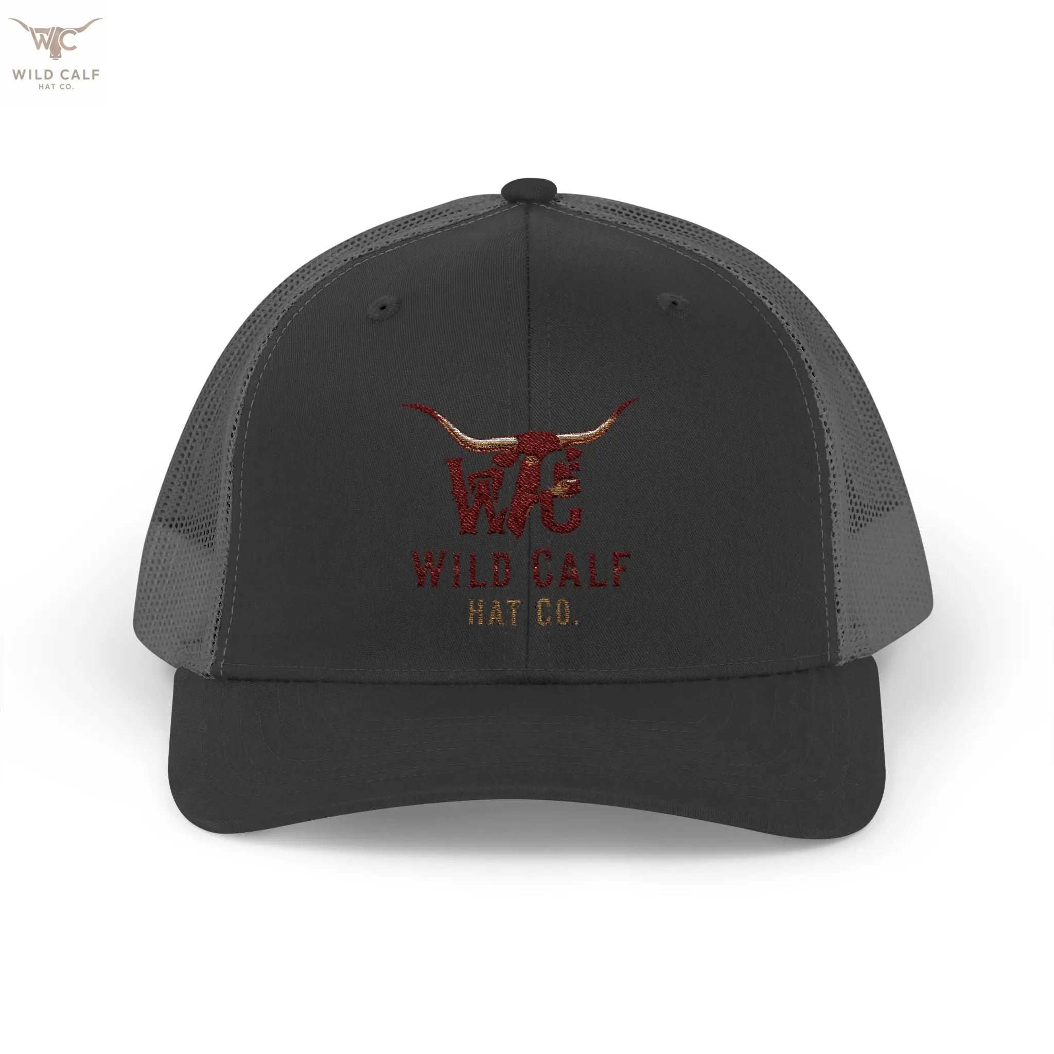 Wild Calf Co. Embroidered Trucker Cap - Wild Calf Hat Company