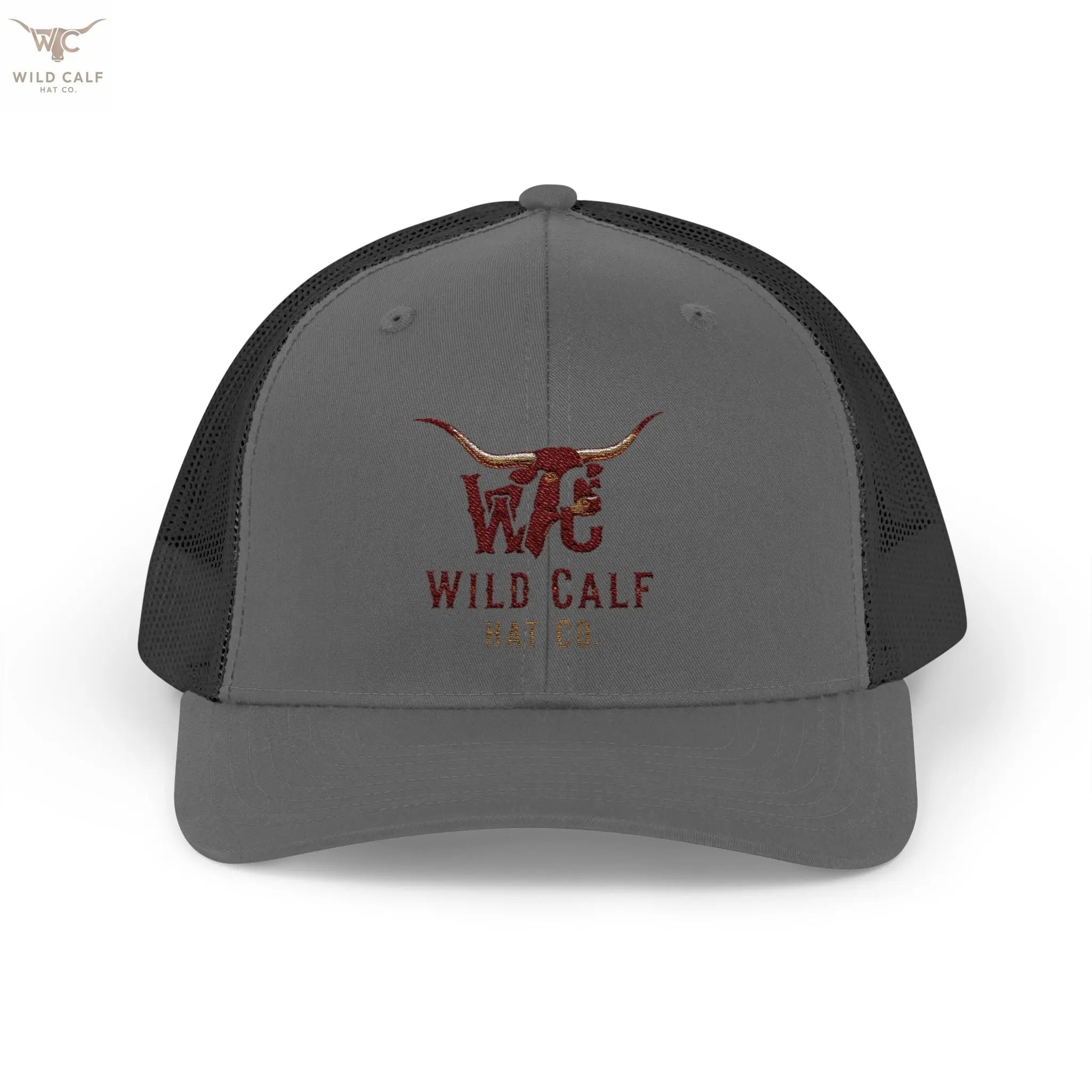 Wild Calf Co. Embroidered Trucker Cap - Wild Calf Hat Company