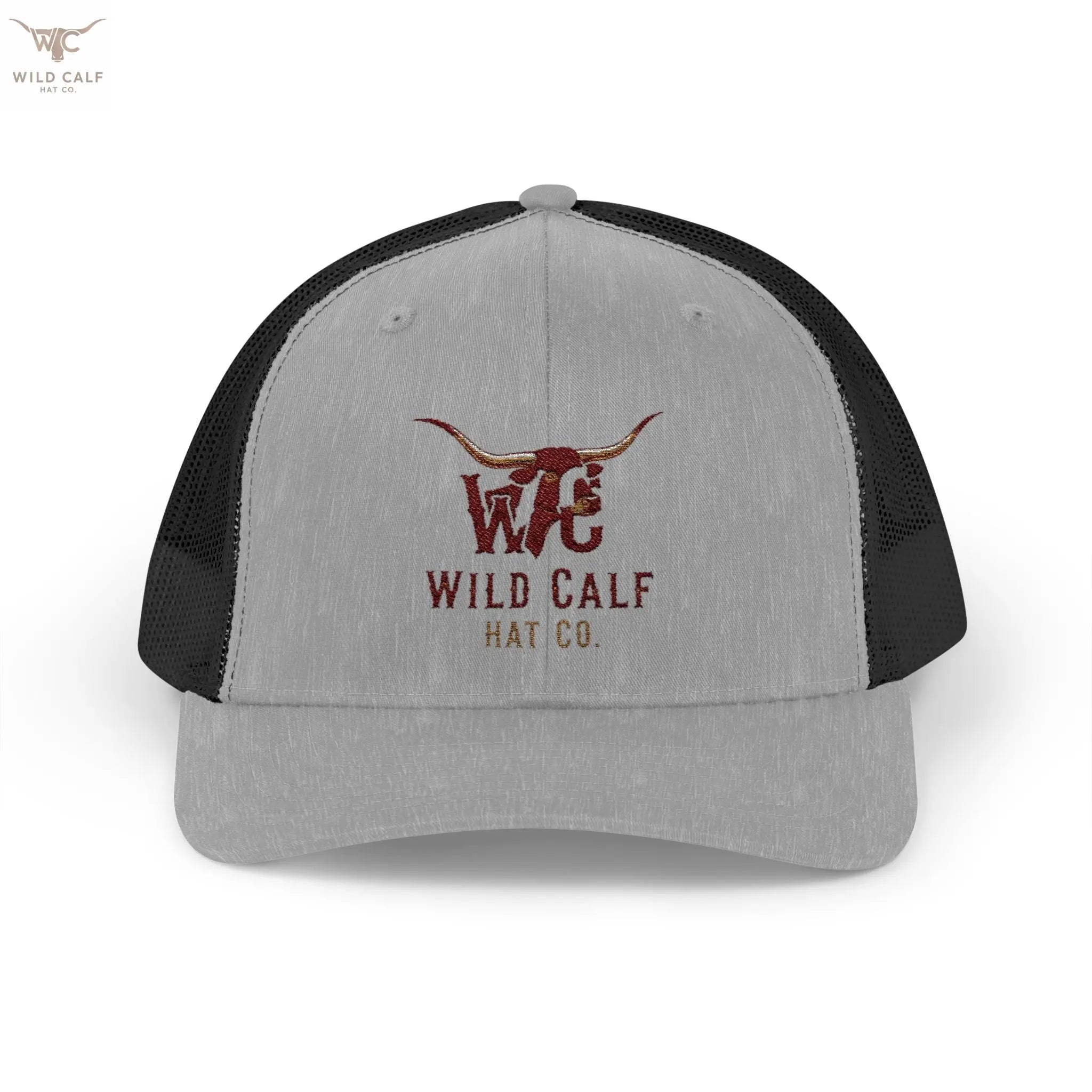 Wild Calf Co. Embroidered Trucker Cap - Wild Calf Hat Company
