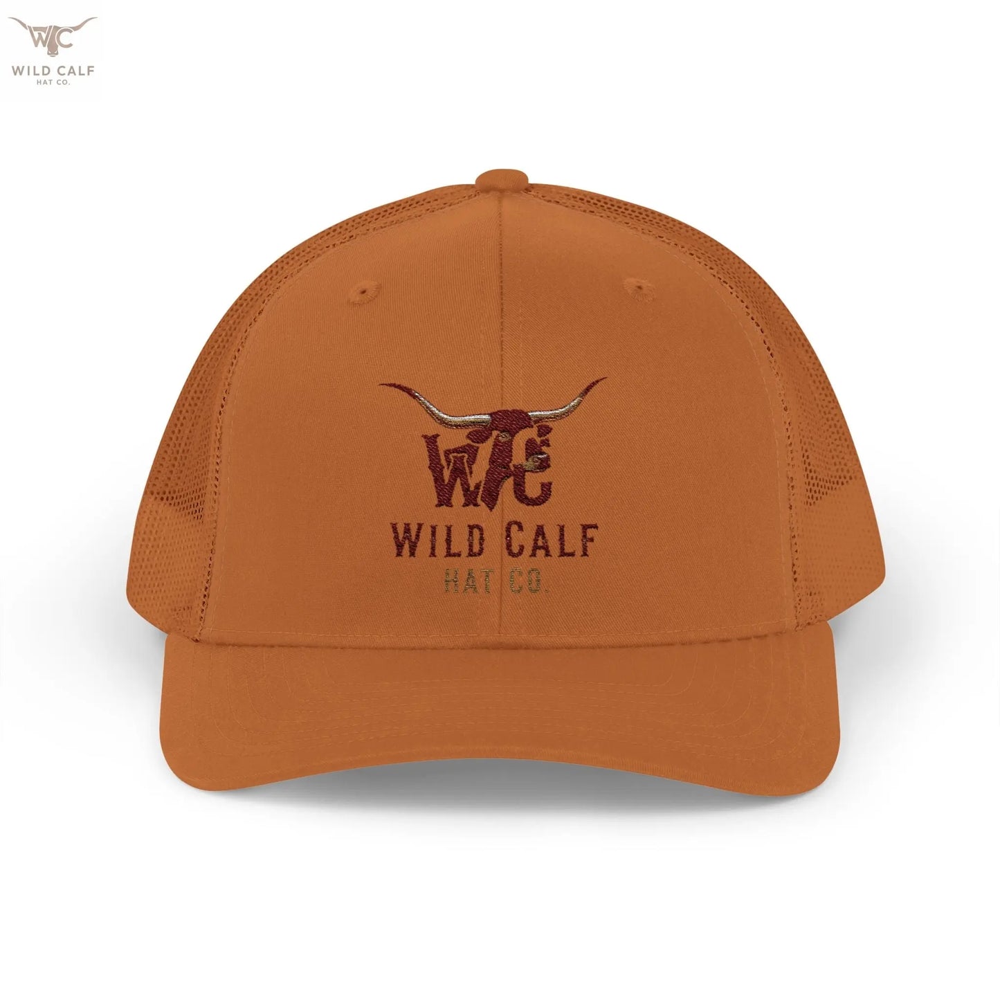 Wild Calf Co. Embroidered Trucker Cap - Wild Calf Hat Company