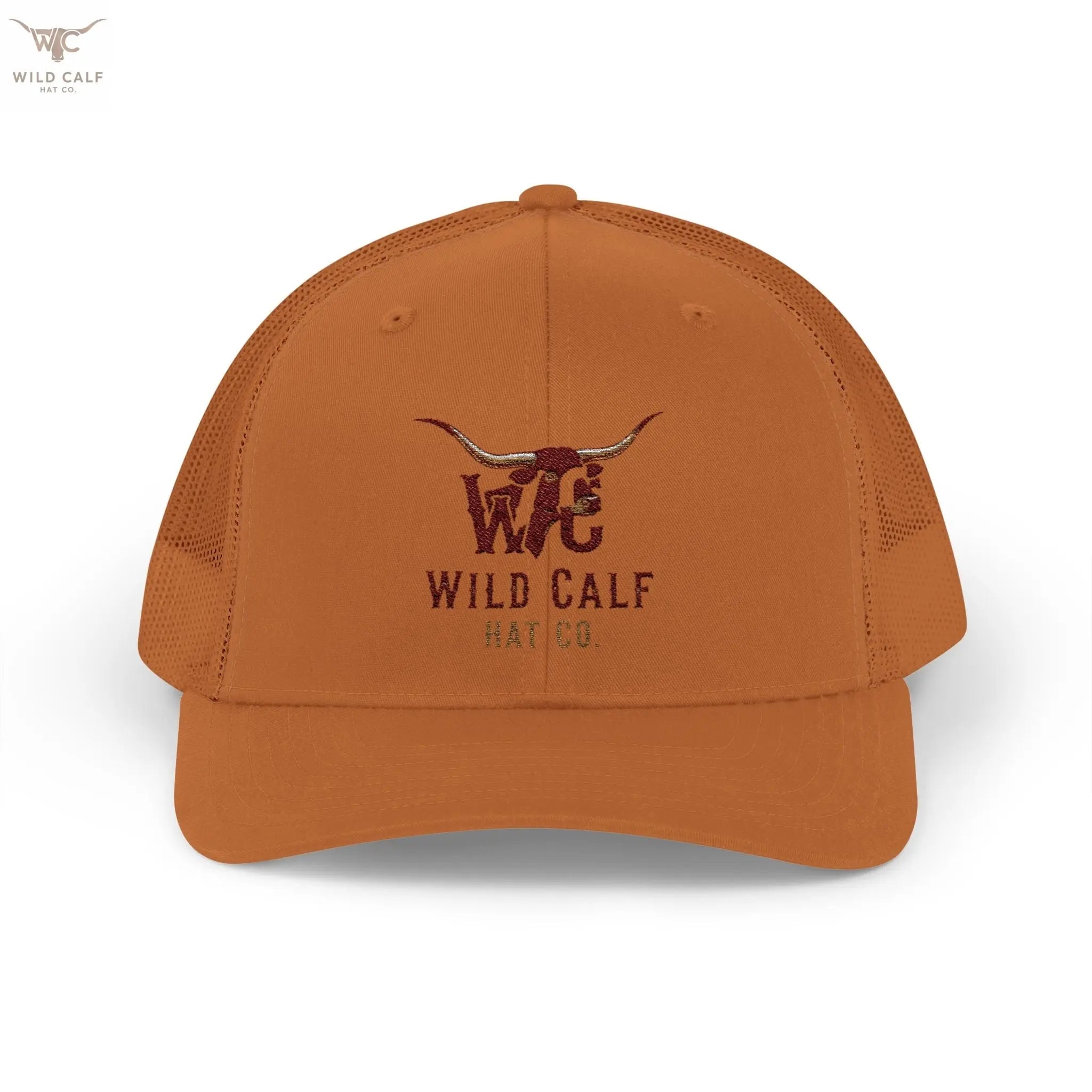 Wild Calf Co. Embroidered Trucker Cap - Wild Calf Hat Company