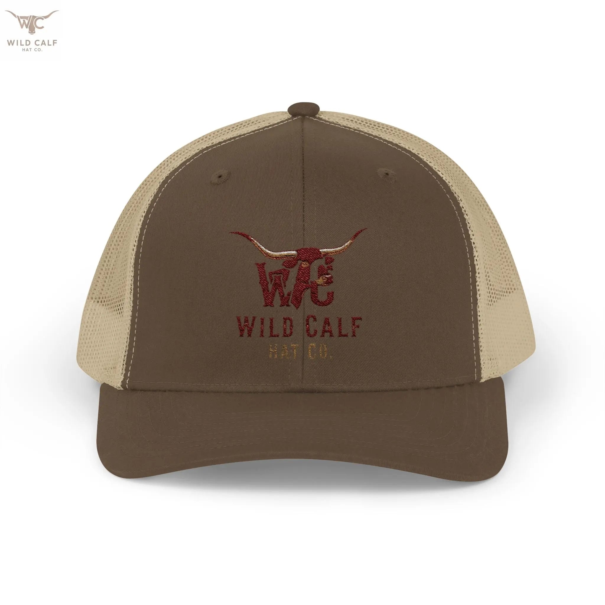 Wild Calf Co. Embroidered Trucker Cap - Wild Calf Hat Company
