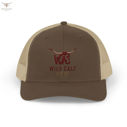 Wild Calf Co. Embroidered Trucker Cap - Wild Calf Hat Company