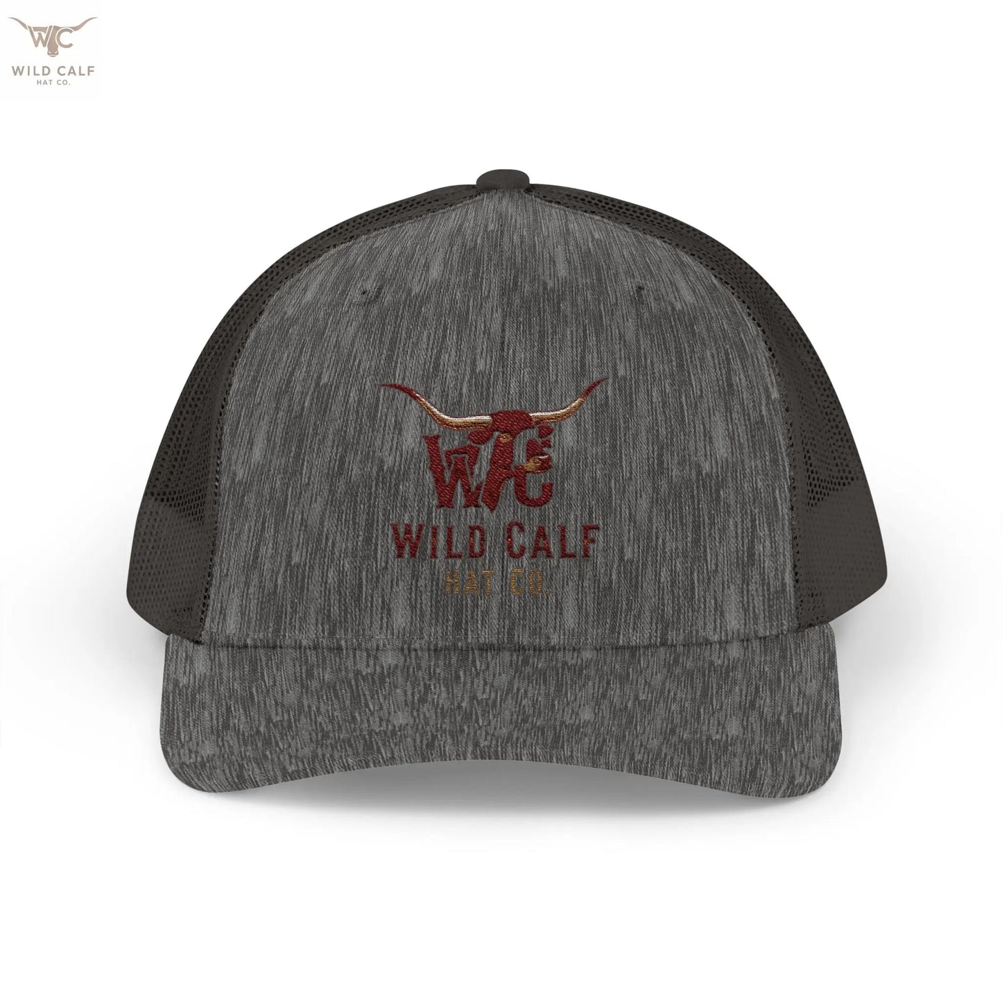 Wild Calf Co. Embroidered Trucker Cap - Wild Calf Hat Company