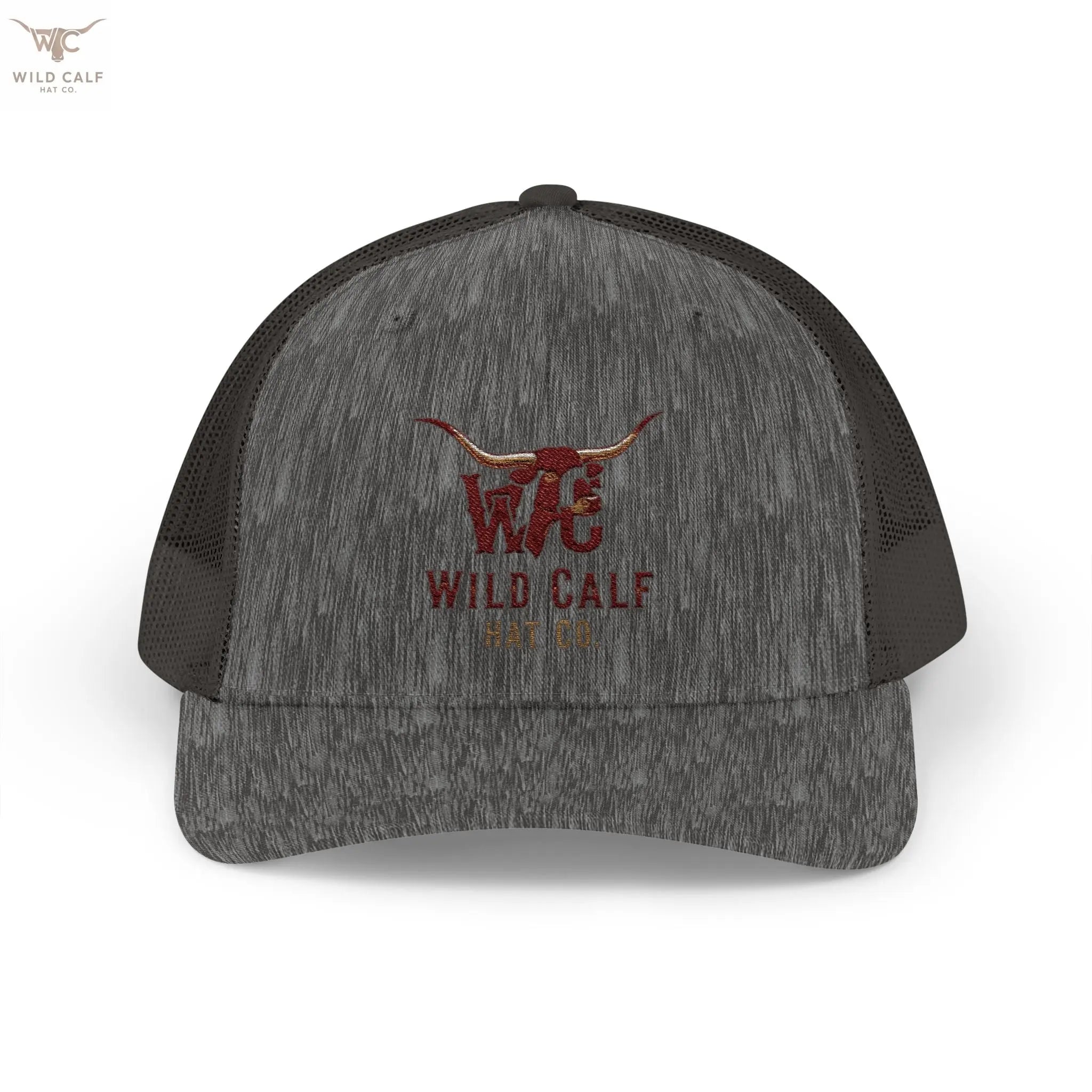Wild Calf Co. Embroidered Trucker Cap - Wild Calf Hat Company