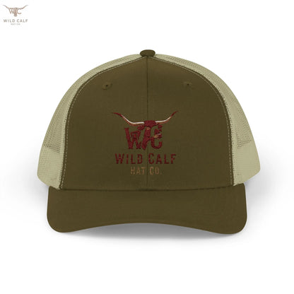 Wild Calf Co. Embroidered Trucker Cap - Wild Calf Hat Company