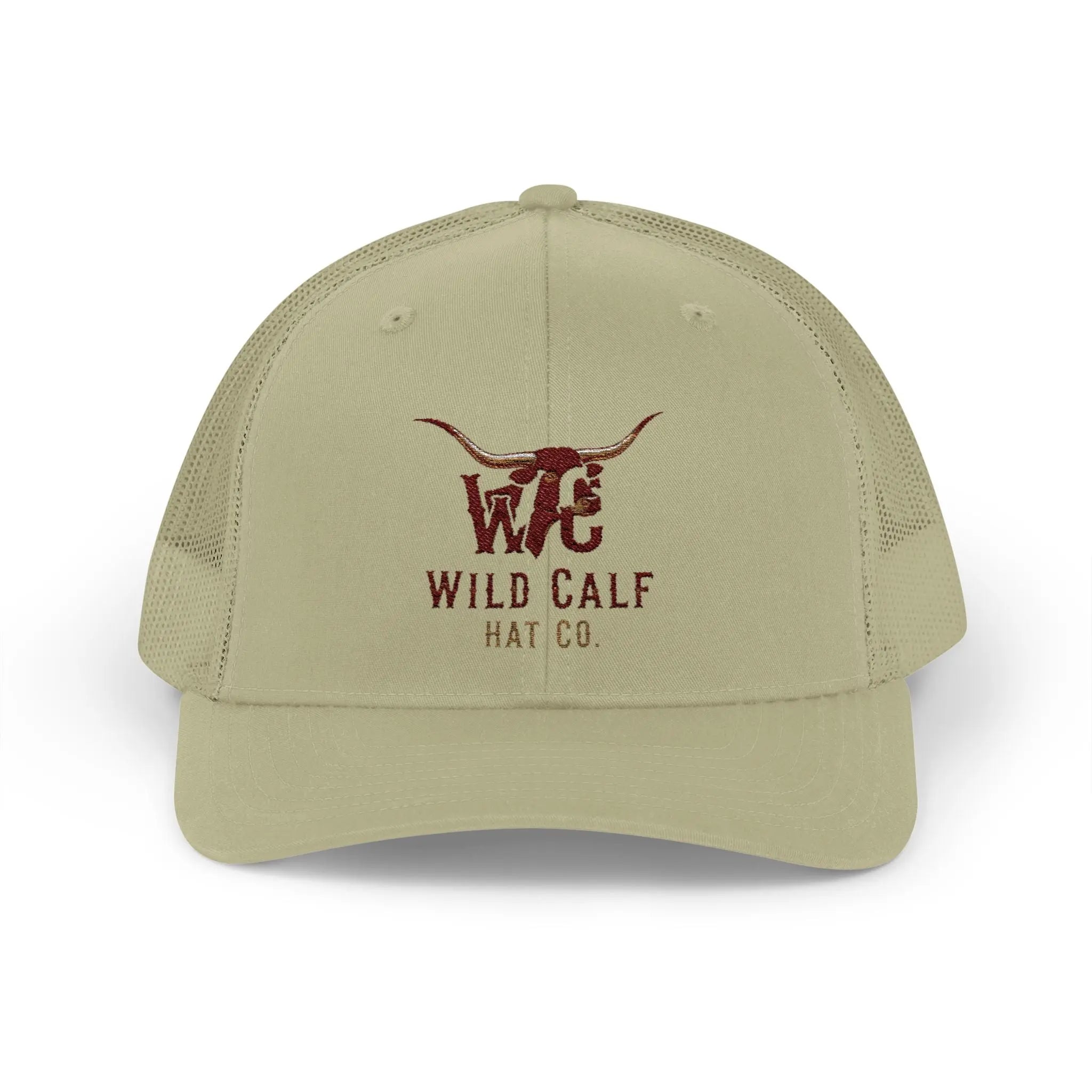 Wild Calf Co. Embroidered Trucker Cap - Wild Calf Hat Company
