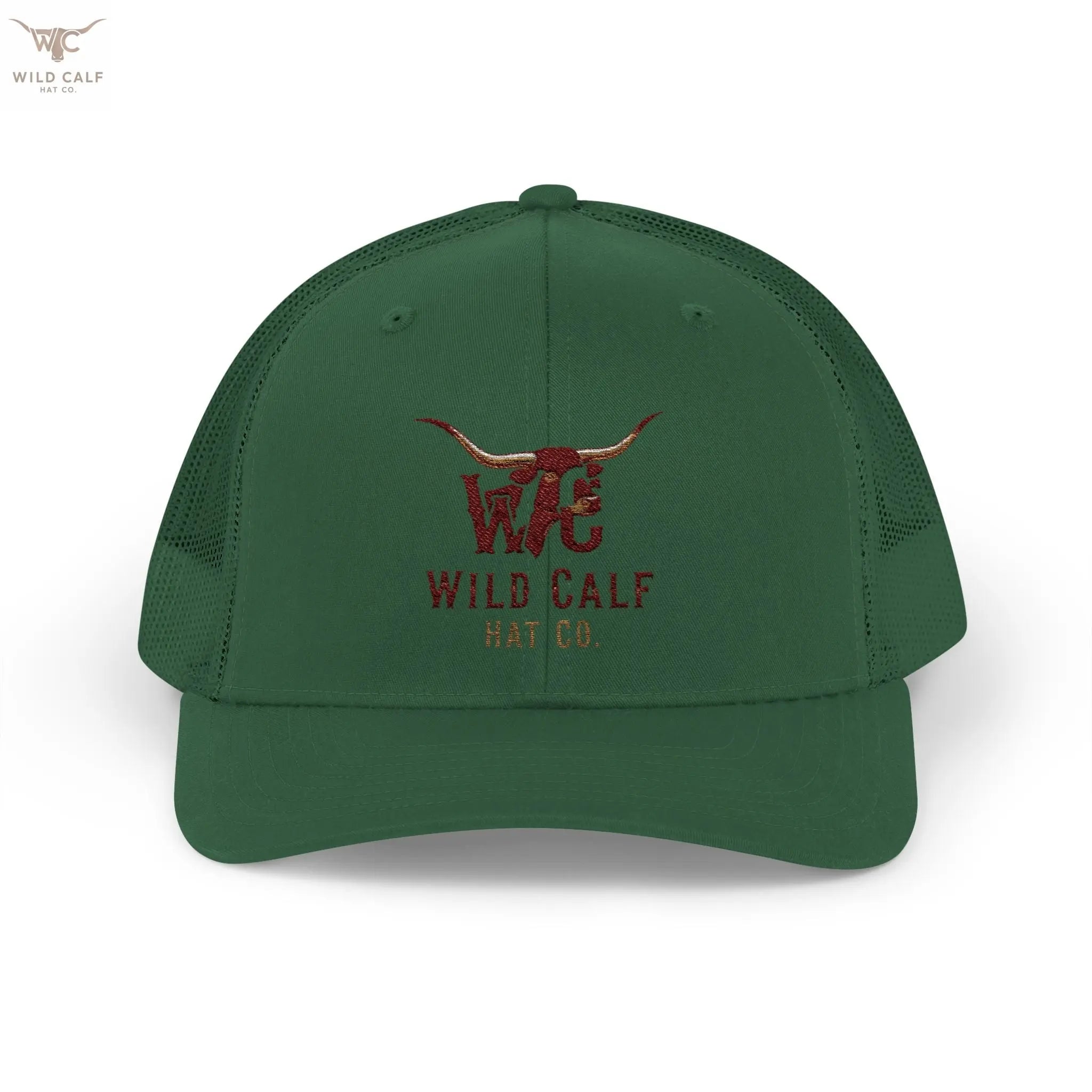 Wild Calf Co. Embroidered Trucker Cap - Wild Calf Hat Company