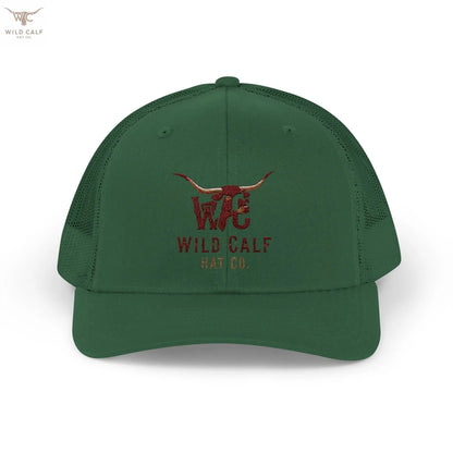 Wild Calf Co. Embroidered Trucker Cap - Wild Calf Hat Company