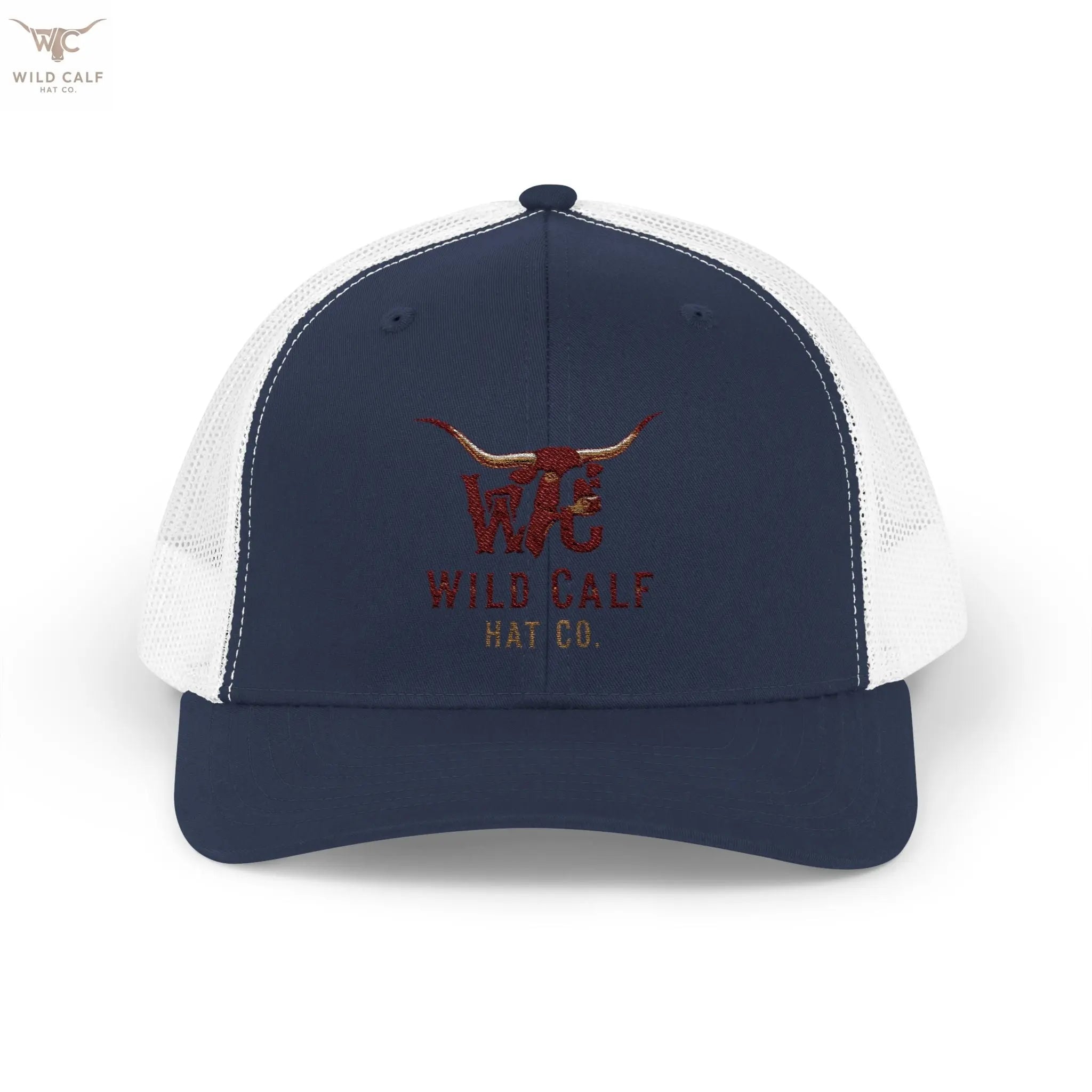 Wild Calf Co. Embroidered Trucker Cap - Wild Calf Hat Company