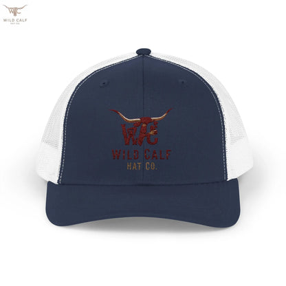 Wild Calf Co. Embroidered Trucker Cap - Wild Calf Hat Company