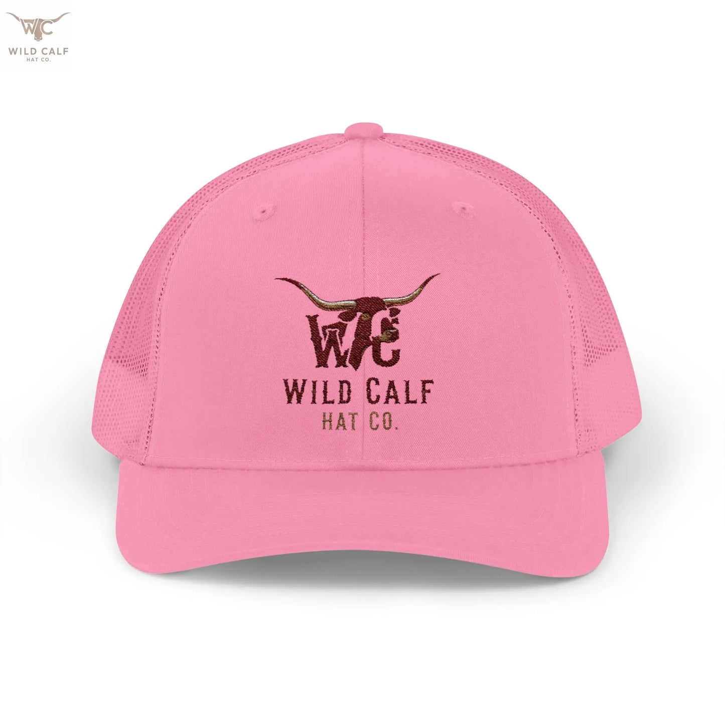 Wild Calf Co. Embroidered Trucker Cap - Wild Calf Hat Company