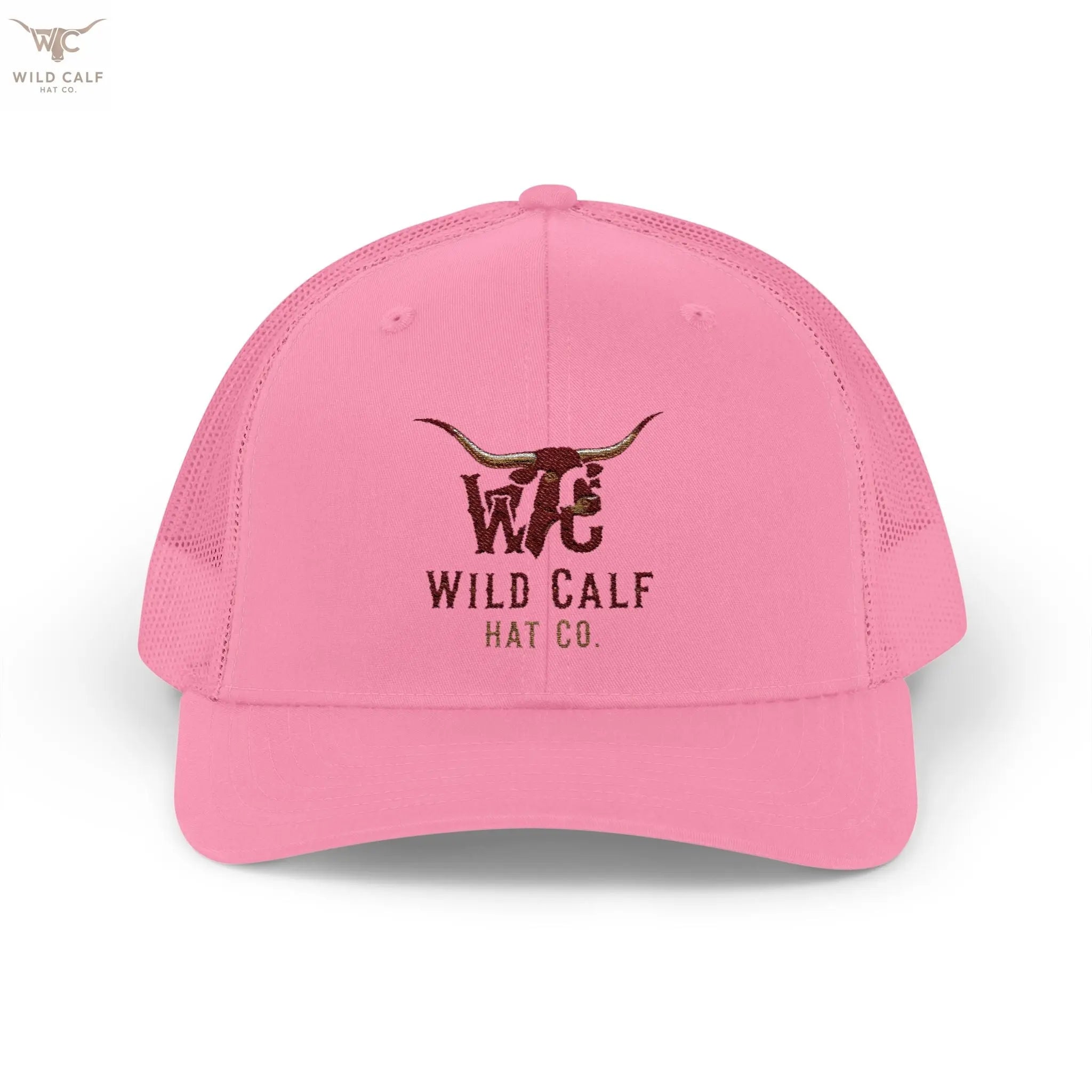 Wild Calf Co. Embroidered Trucker Cap - Wild Calf Hat Company