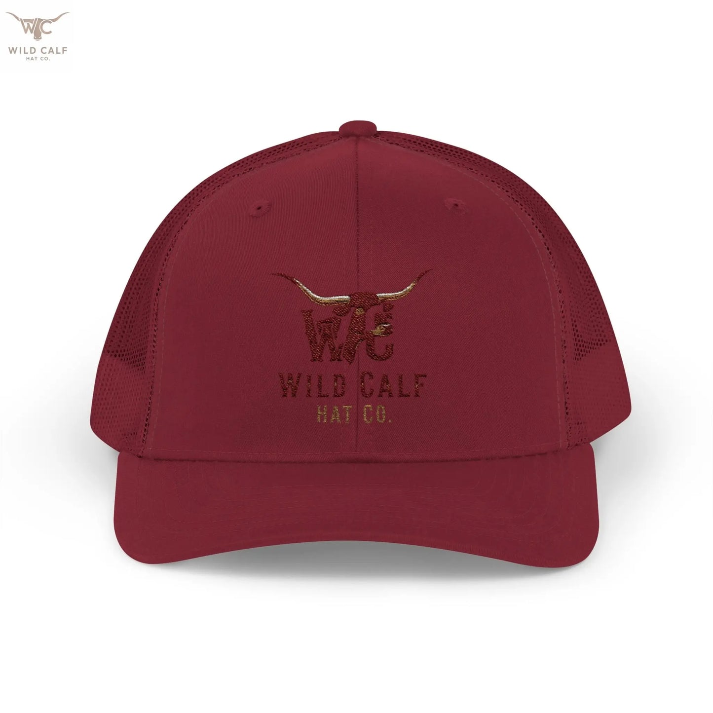 Wild Calf Co. Embroidered Trucker Cap - Wild Calf Hat Company
