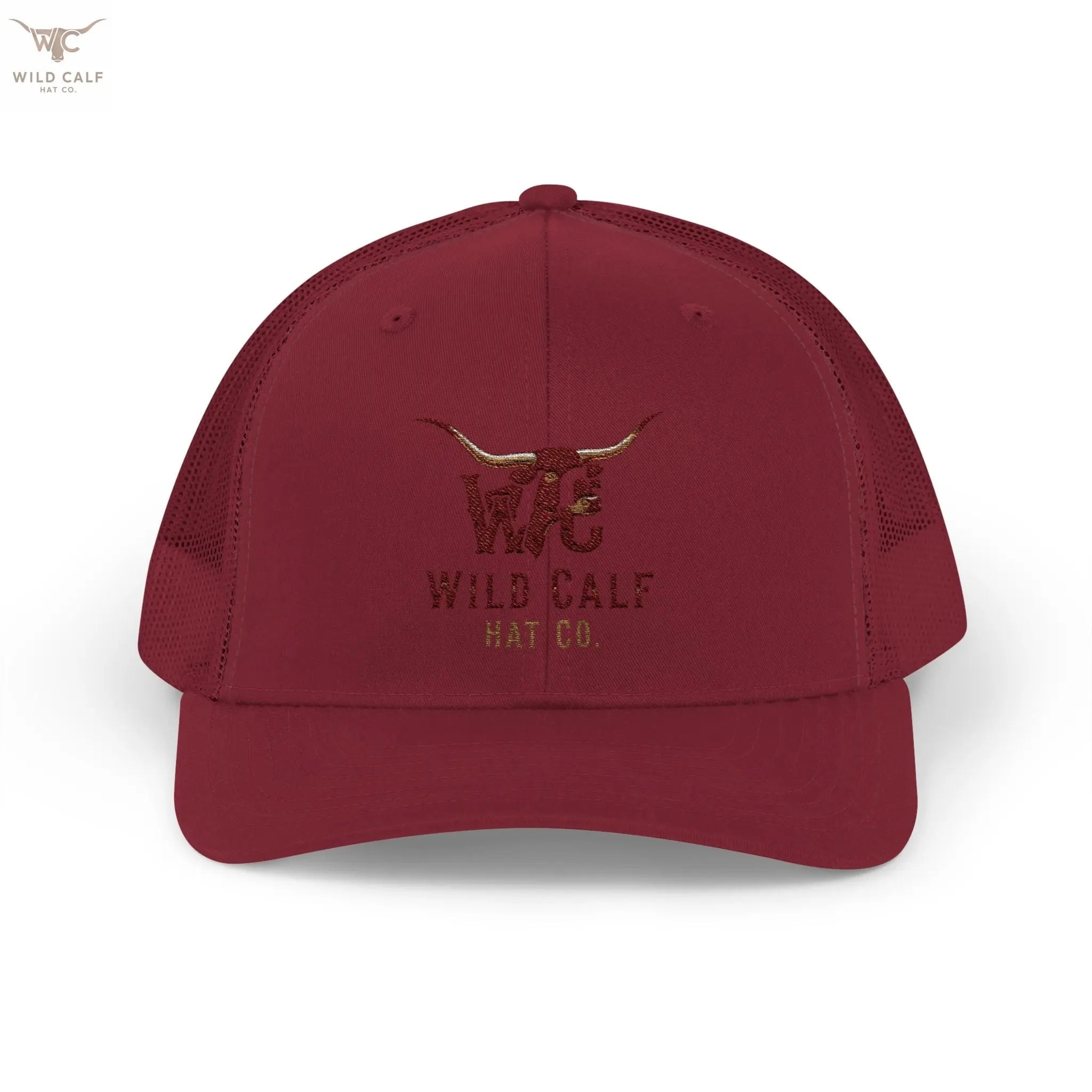 Wild Calf Co. Embroidered Trucker Cap - Wild Calf Hat Company