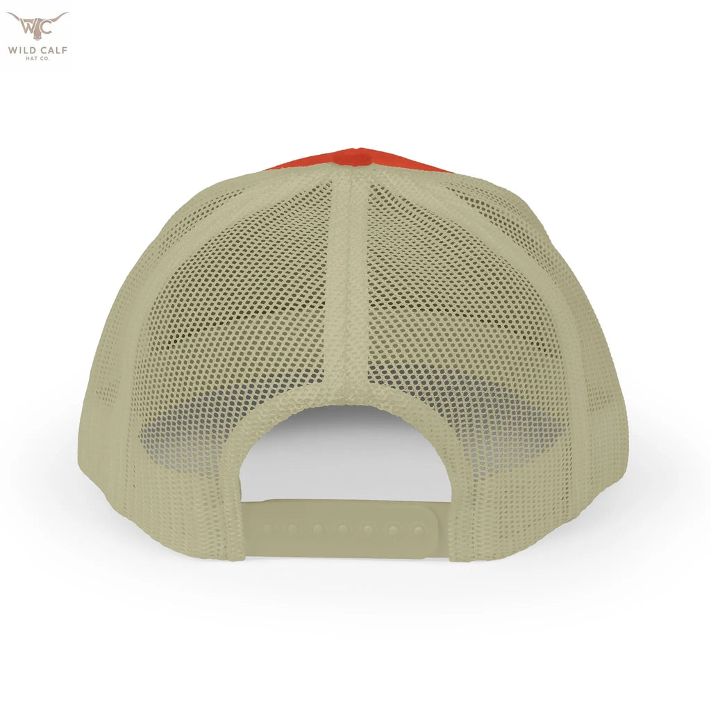 Wild Calf Co. Embroidered Trucker Cap - Wild Calf Hat Company