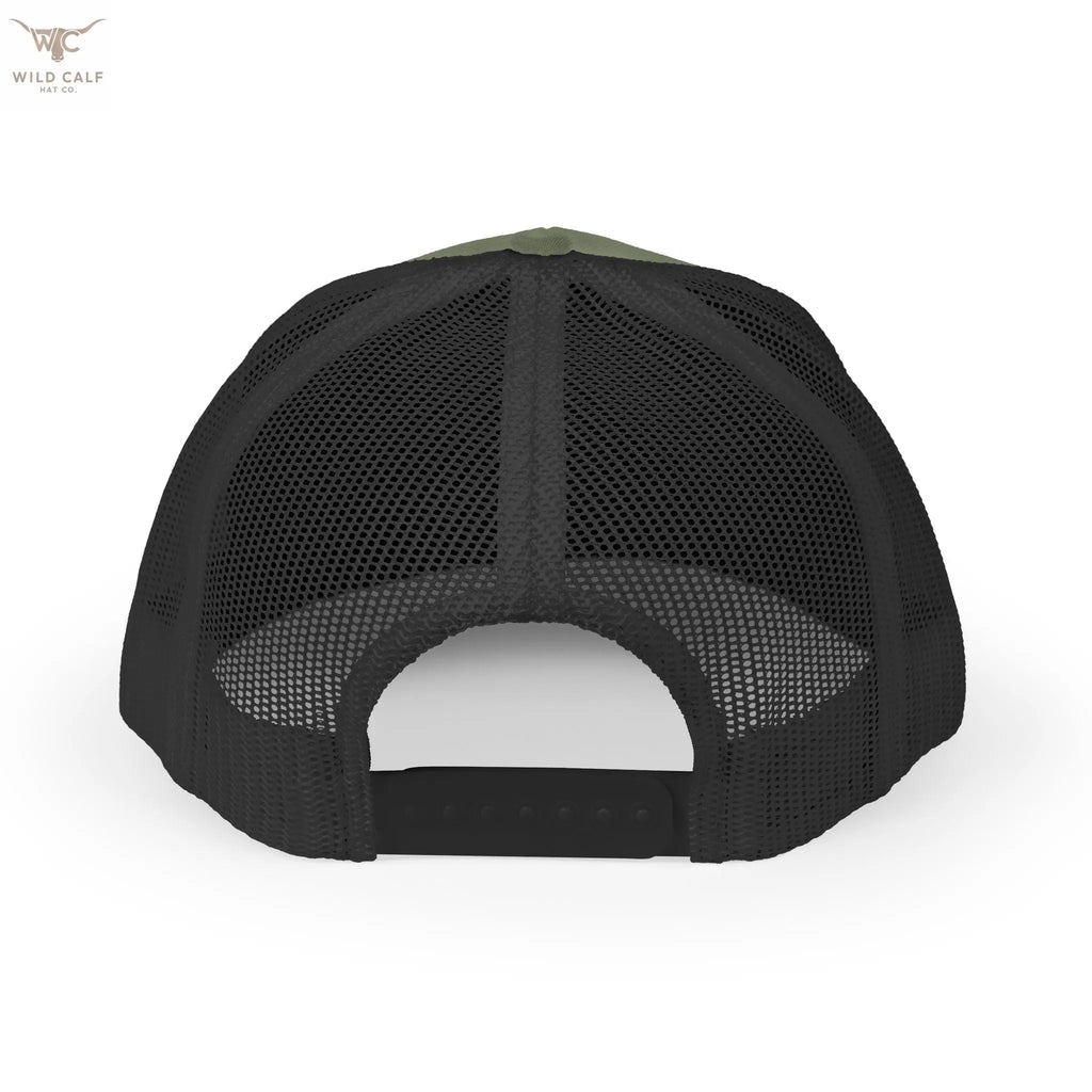 Wild Calf Co. Embroidered Trucker Cap - Wild Calf Hat Company