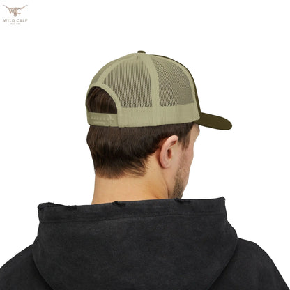Wild Calf Co. Embroidered Trucker Cap - Wild Calf Hat Company