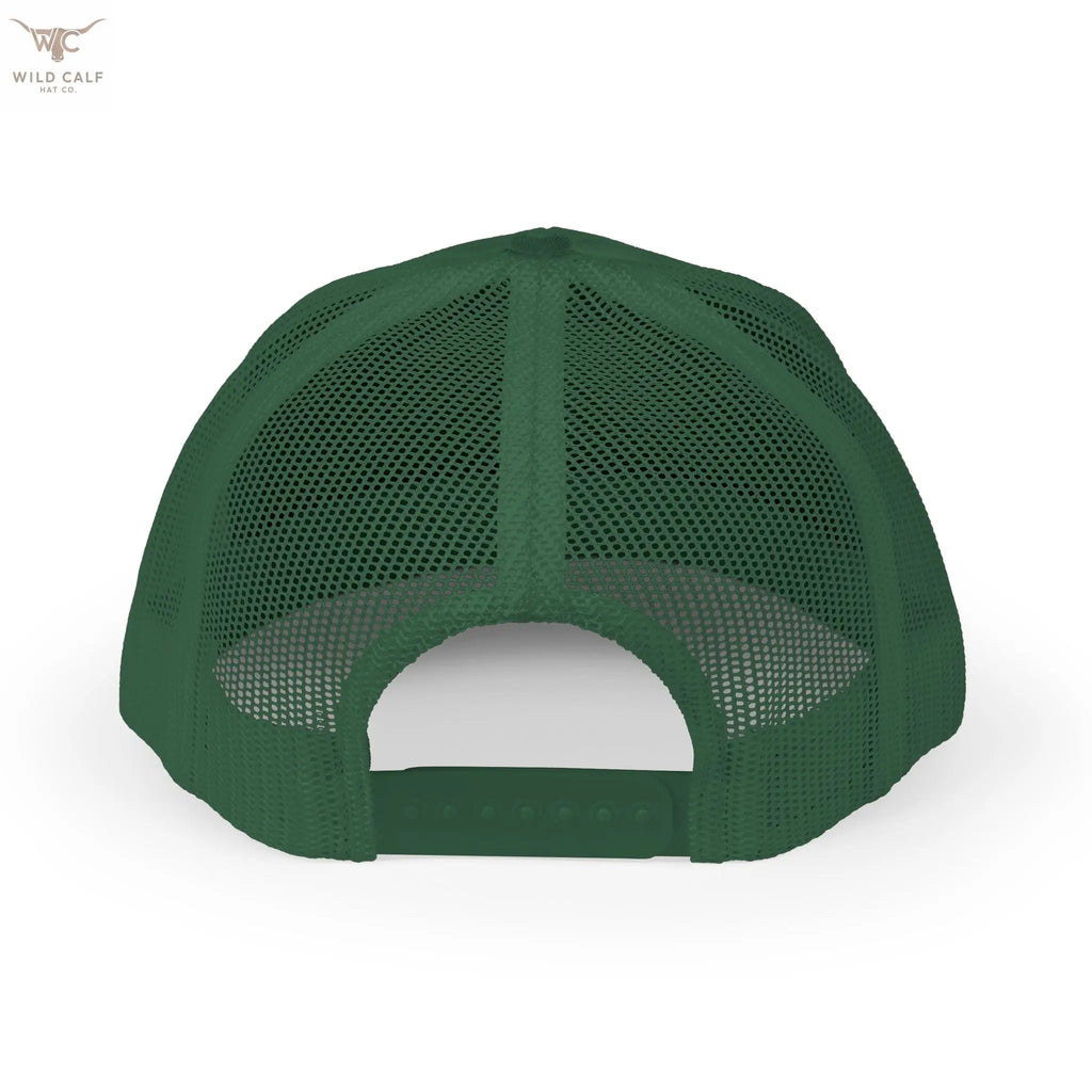 Wild Calf Co. Embroidered Trucker Cap - Wild Calf Hat Company