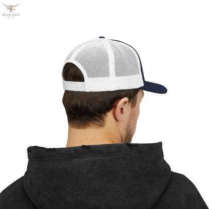 Wild Calf Co. Embroidered Trucker Cap - Wild Calf Hat Company
