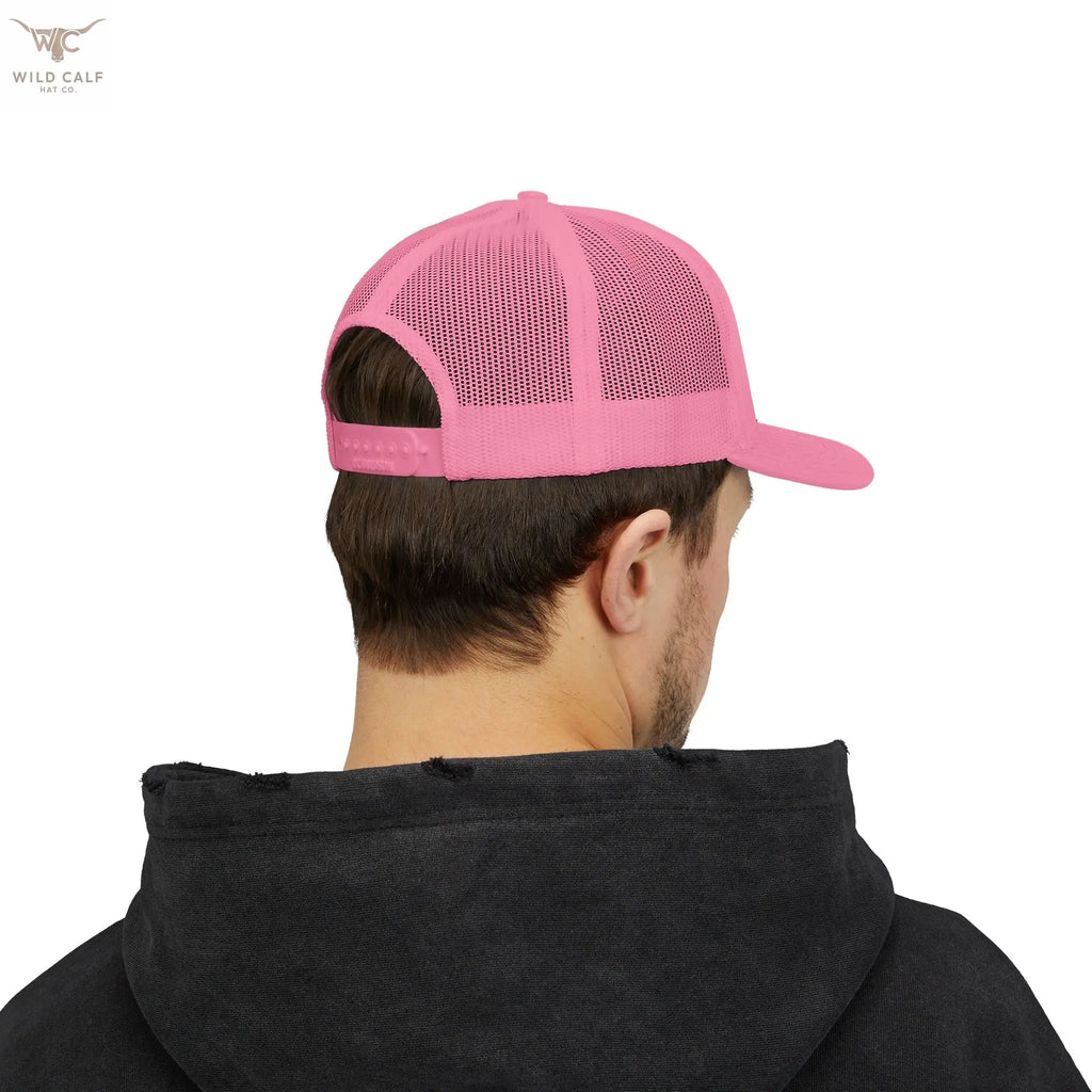 Wild Calf Co. Embroidered Trucker Cap - Wild Calf Hat Company