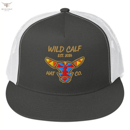 Wild Calf Emblem Trucker Cap - Wild Calf Hat Company