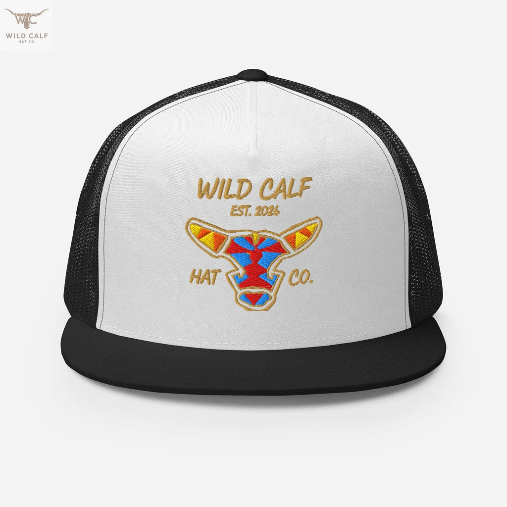 Wild Calf Emblem Trucker Cap - Wild Calf Hat Company