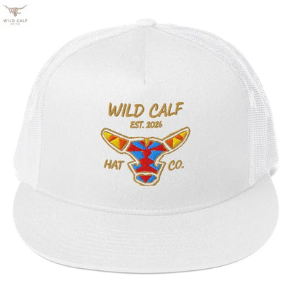 Wild Calf Emblem Trucker Cap - Wild Calf Hat Company