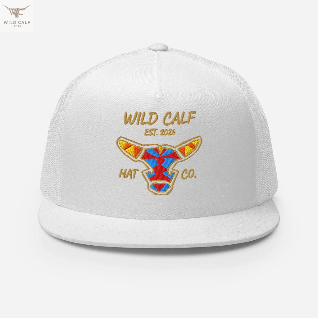 Wild Calf Emblem Trucker Cap - Wild Calf Hat Company
