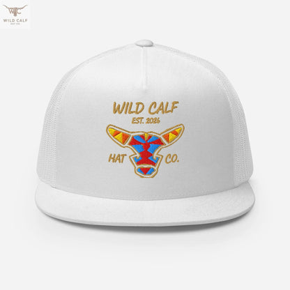 Wild Calf Emblem Trucker Cap - Wild Calf Hat Company