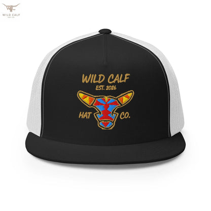 Wild Calf Emblem Trucker Cap - Wild Calf Hat Company