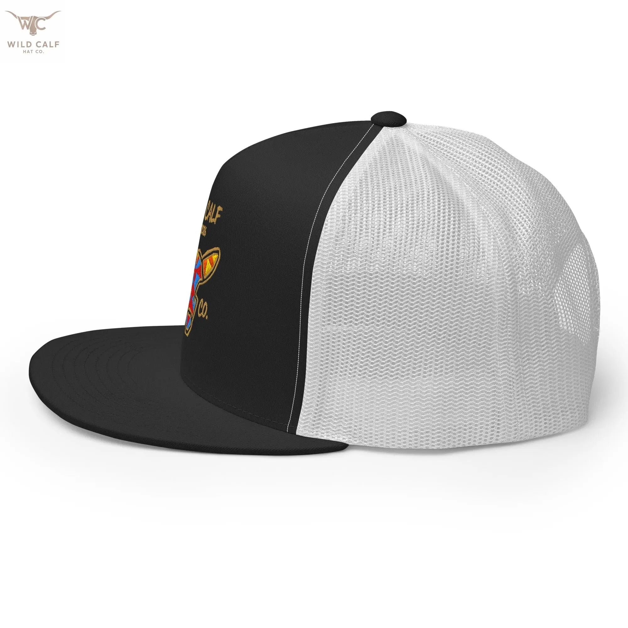 Wild Calf Emblem Trucker Cap - Wild Calf Hat Company