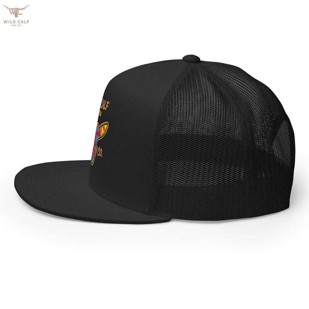 Wild Calf Emblem Trucker Cap - Wild Calf Hat Company