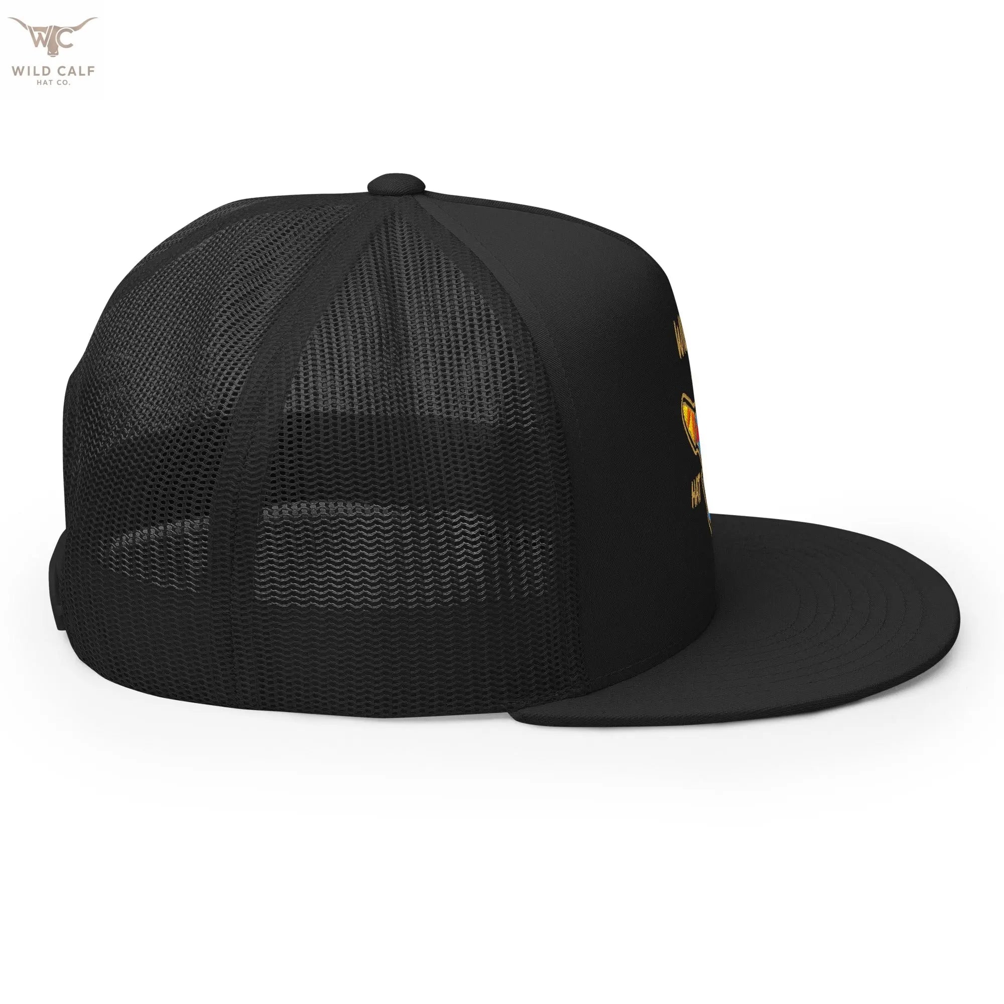 Wild Calf Emblem Trucker Cap - Wild Calf Hat Company
