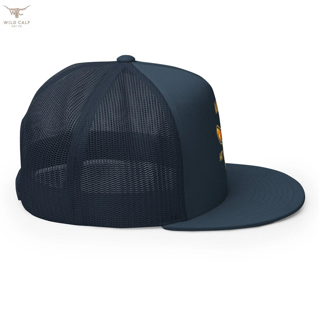 Wild Calf Emblem Trucker Cap - Wild Calf Hat Company