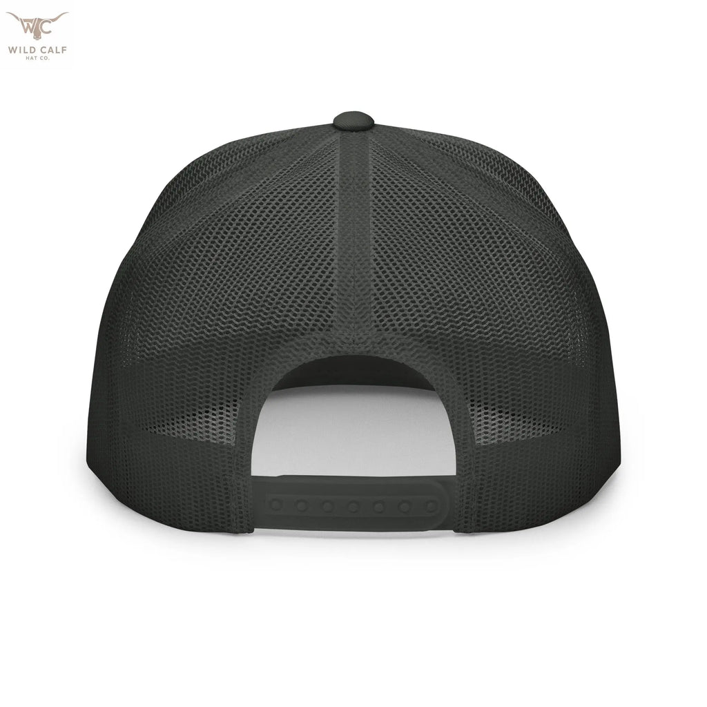 Wild Calf Emblem Trucker Cap - Wild Calf Hat Company