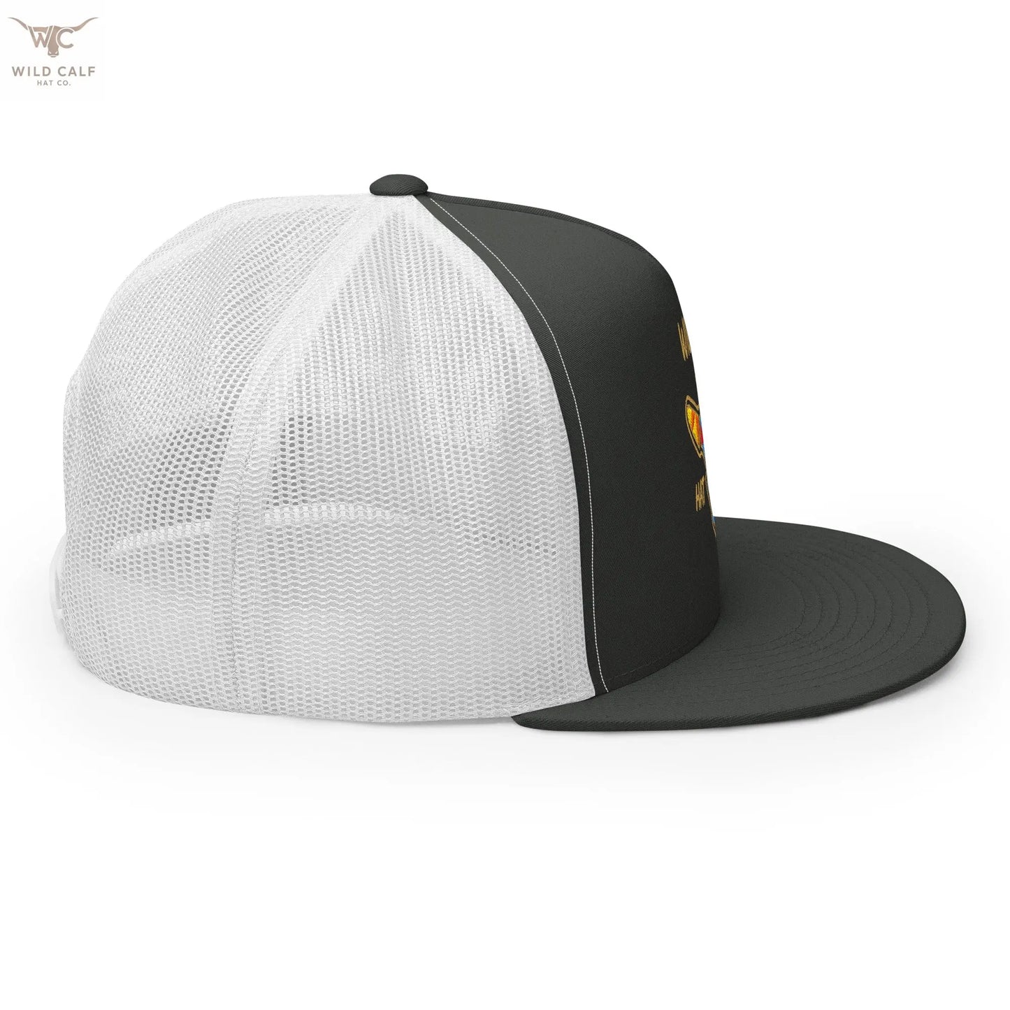 Wild Calf Emblem Trucker Cap - Wild Calf Hat Company