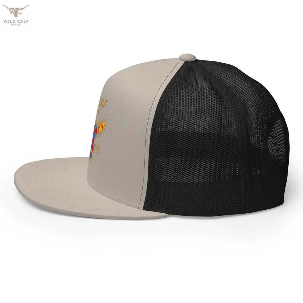 Wild Calf Emblem Trucker Cap - Wild Calf Hat Company
