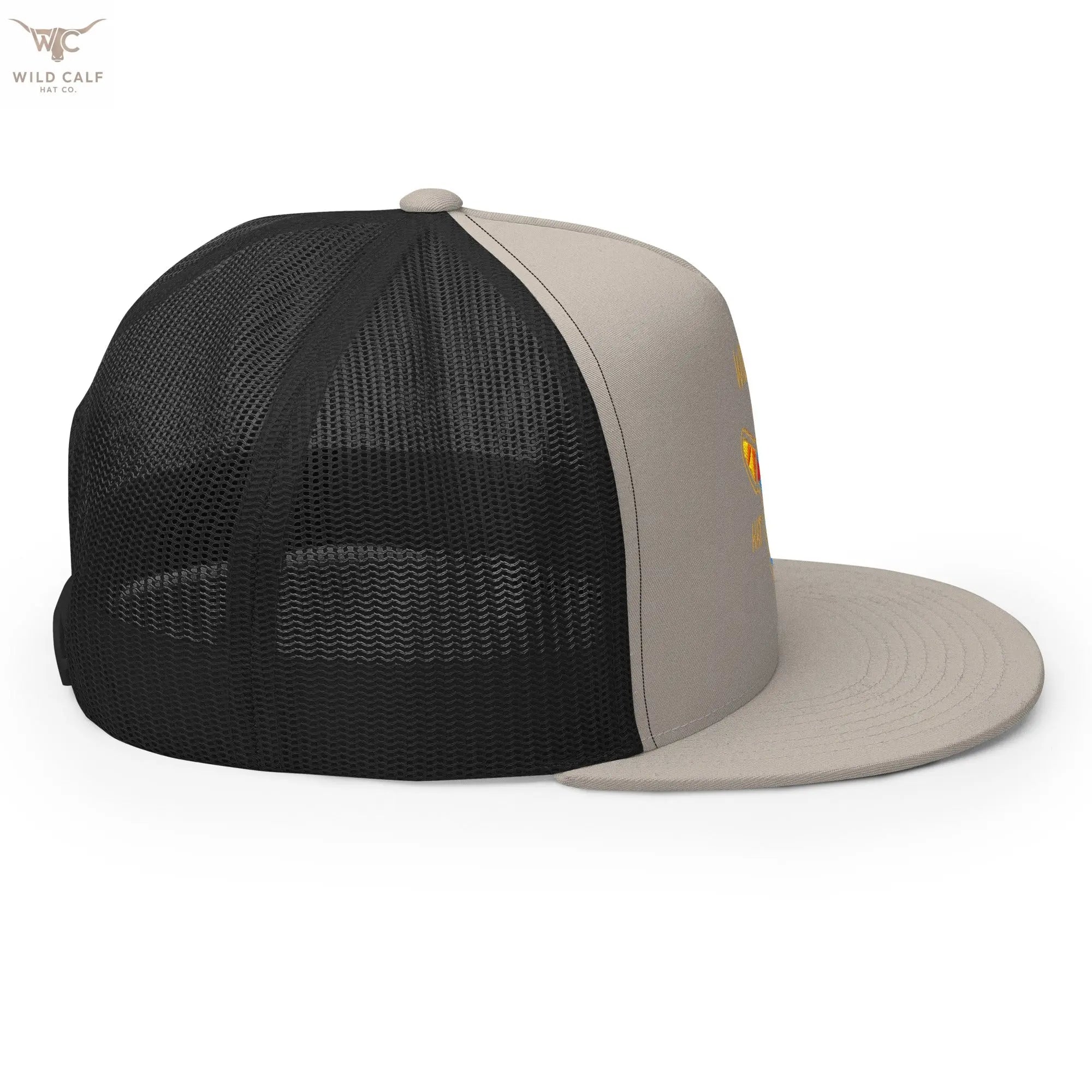 Wild Calf Emblem Trucker Cap - Wild Calf Hat Company