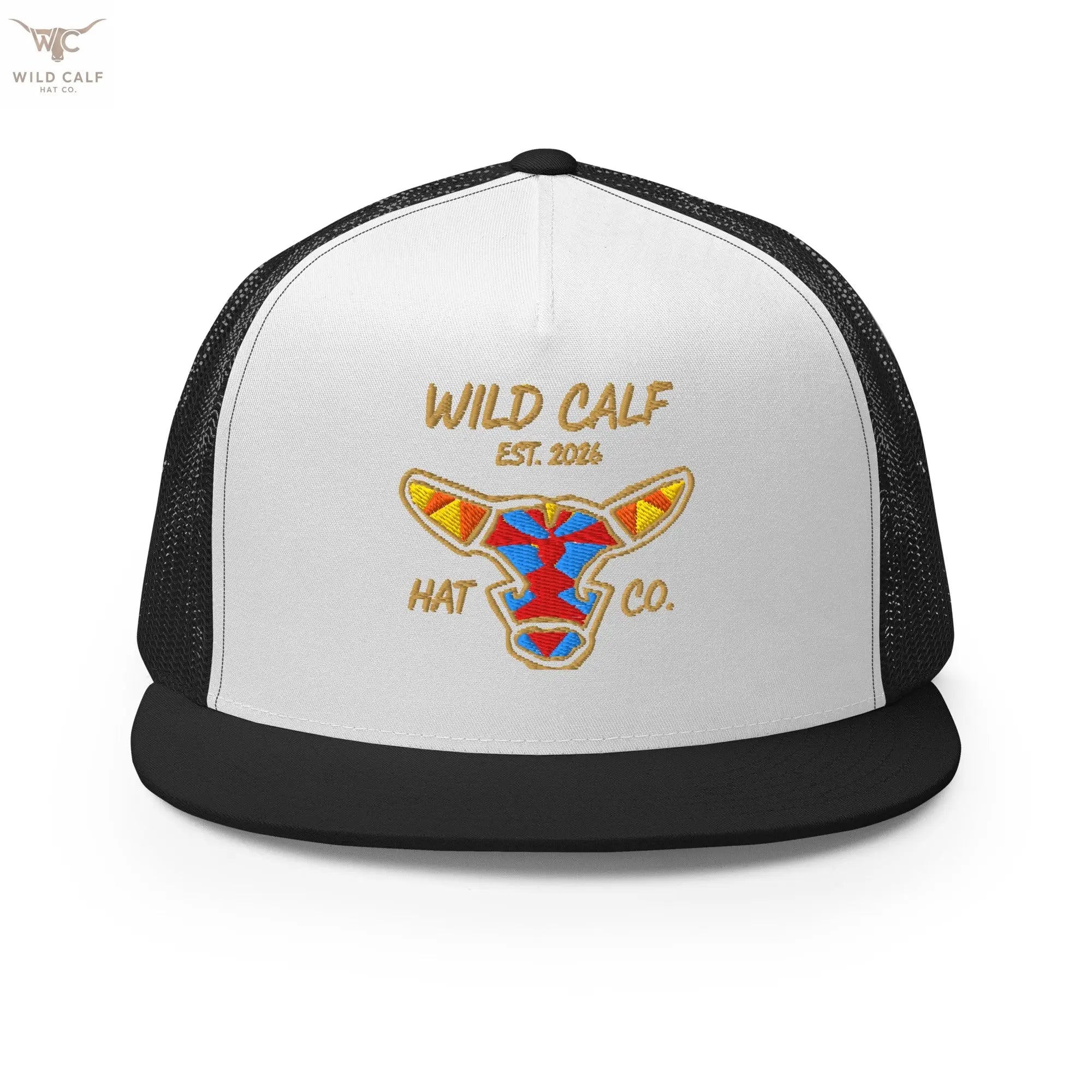 Wild Calf Emblem Trucker Cap - Wild Calf Hat Company