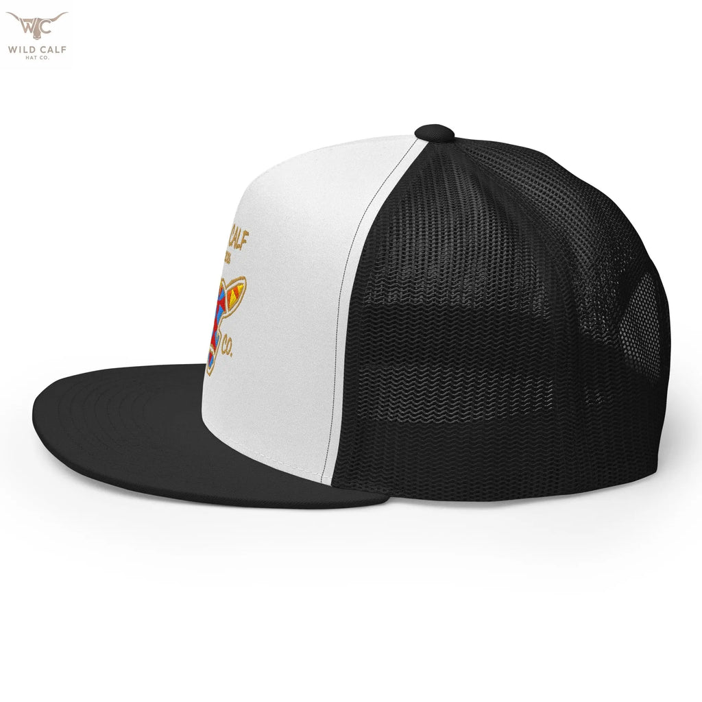 Wild Calf Emblem Trucker Cap - Wild Calf Hat Company