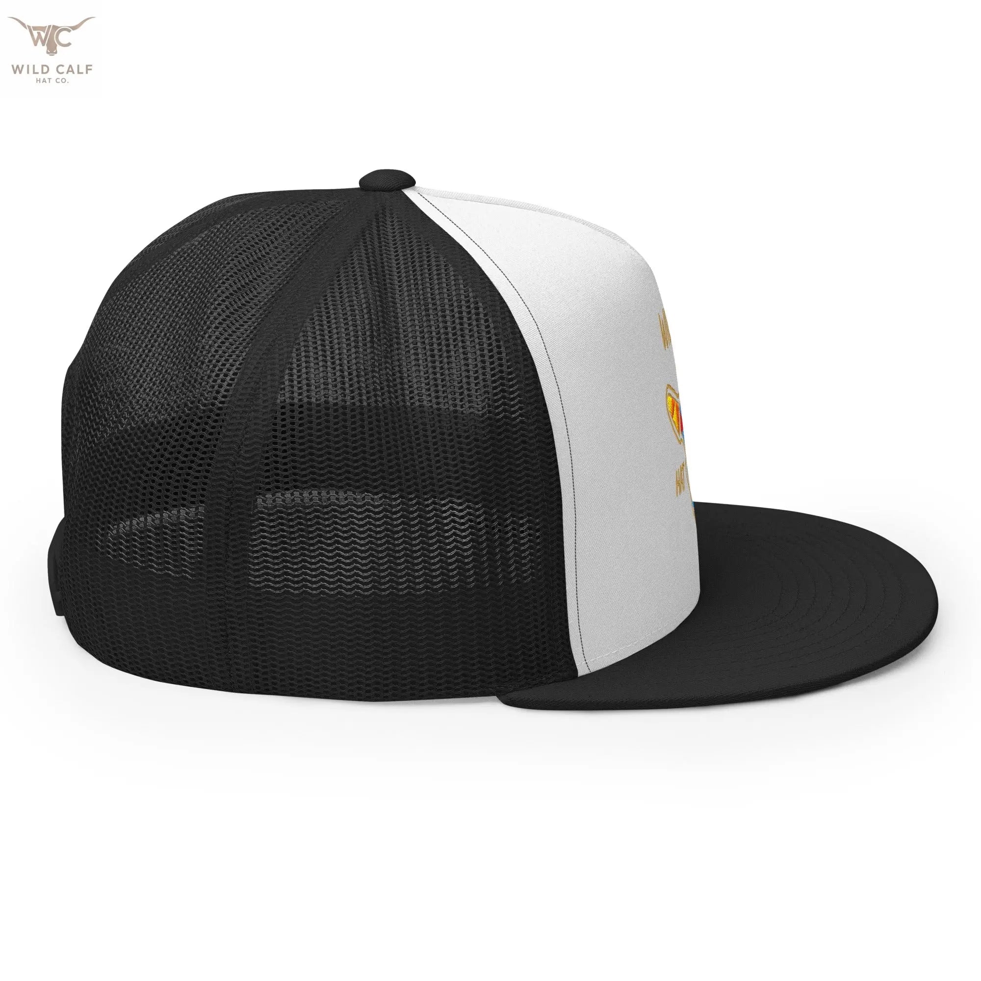 Wild Calf Emblem Trucker Cap - Wild Calf Hat Company
