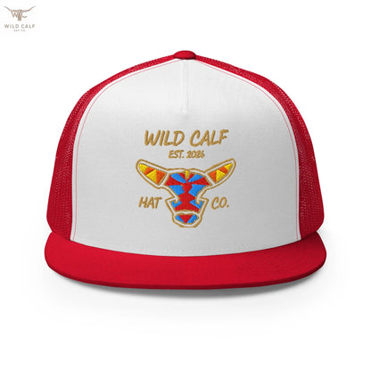 Wild Calf Emblem Trucker Cap - Wild Calf Hat Company