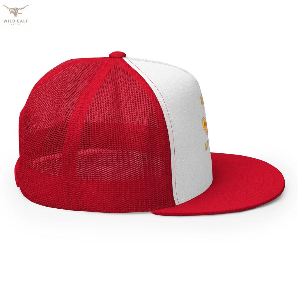 Wild Calf Emblem Trucker Cap - Wild Calf Hat Company