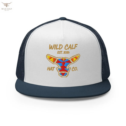 Wild Calf Emblem Trucker Cap - Wild Calf Hat Company