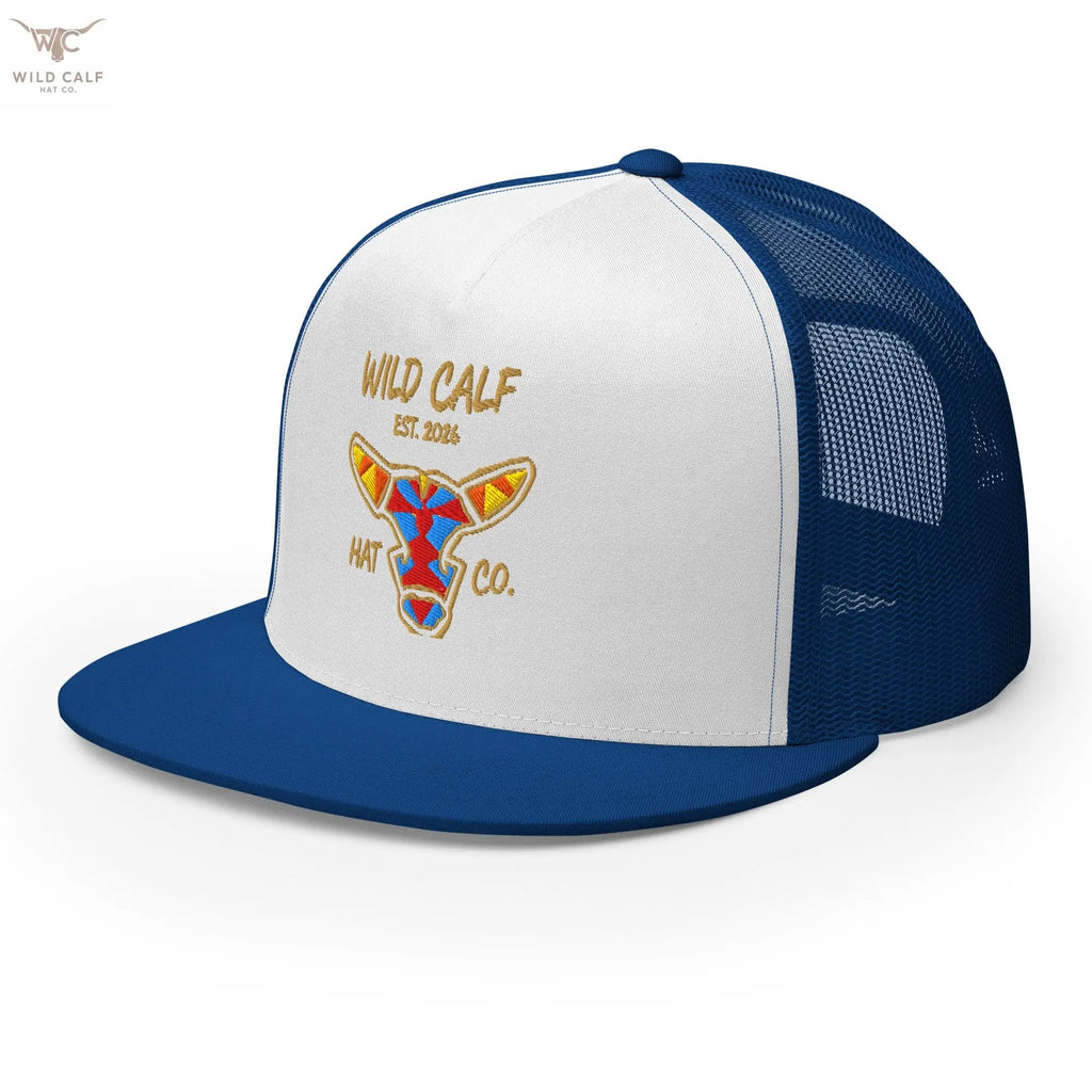 Wild Calf Emblem Trucker Cap - Wild Calf Hat Company