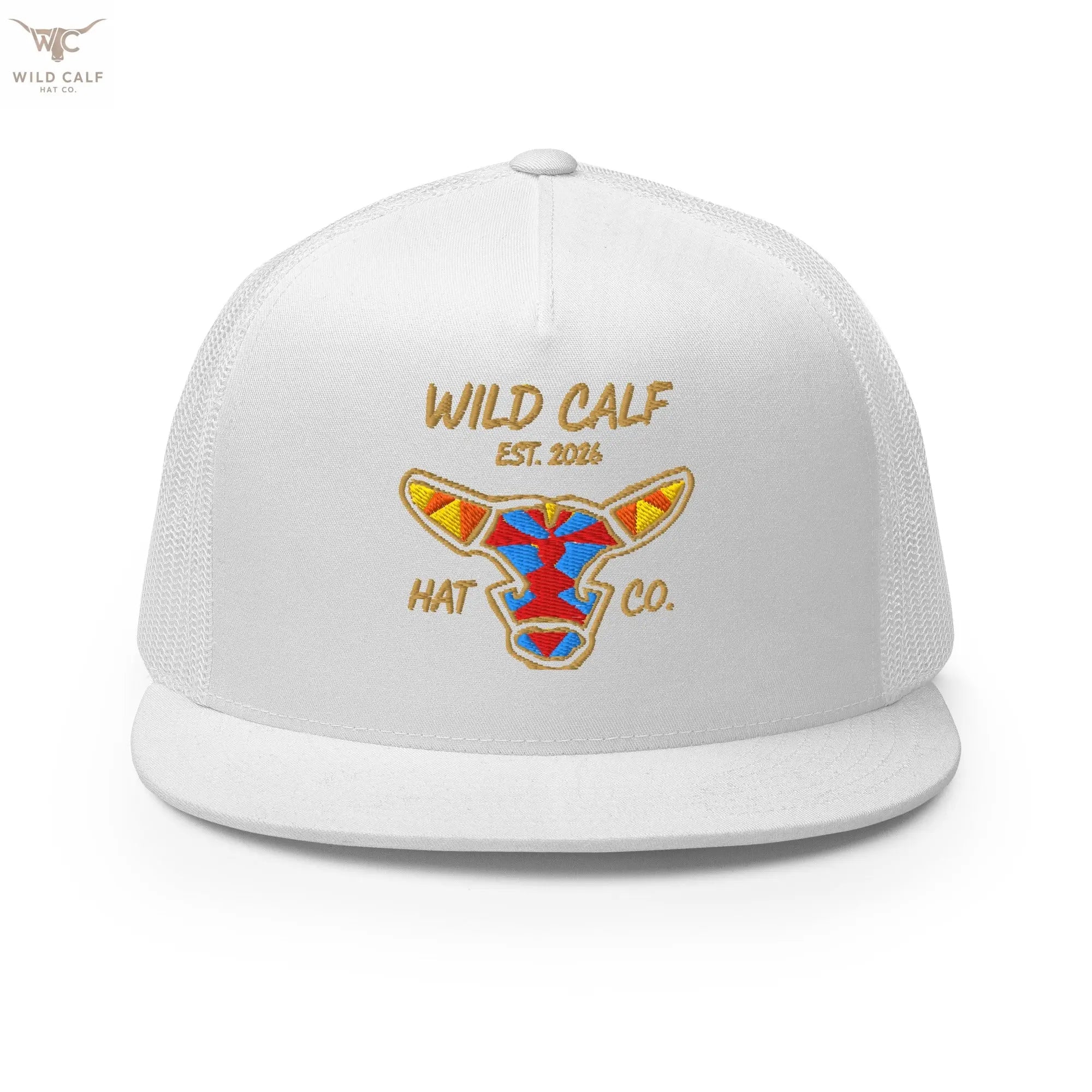 Wild Calf Emblem Trucker Cap - Wild Calf Hat Company