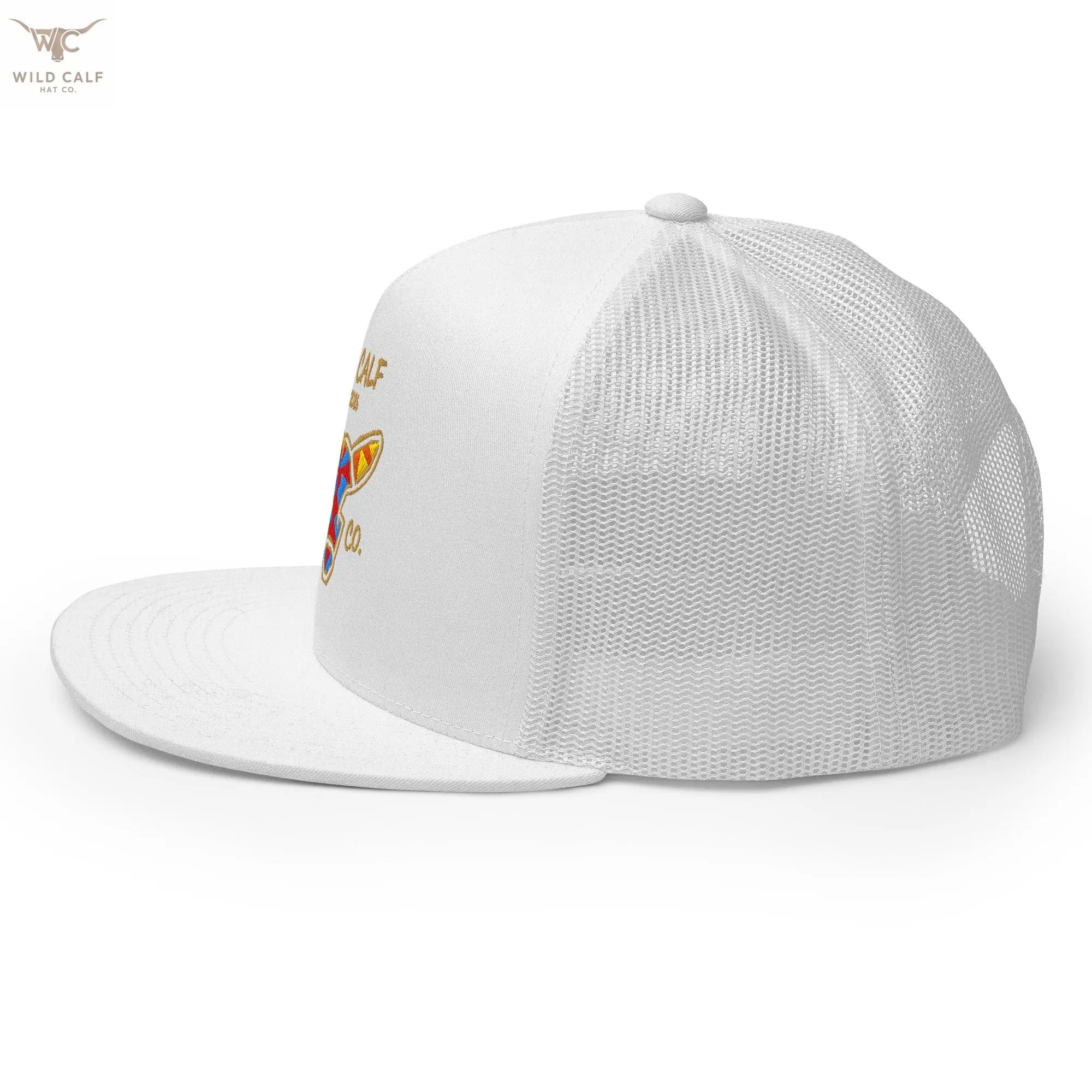Wild Calf Emblem Trucker Cap - Wild Calf Hat Company