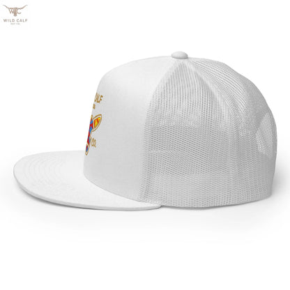 Wild Calf Emblem Trucker Cap - Wild Calf Hat Company