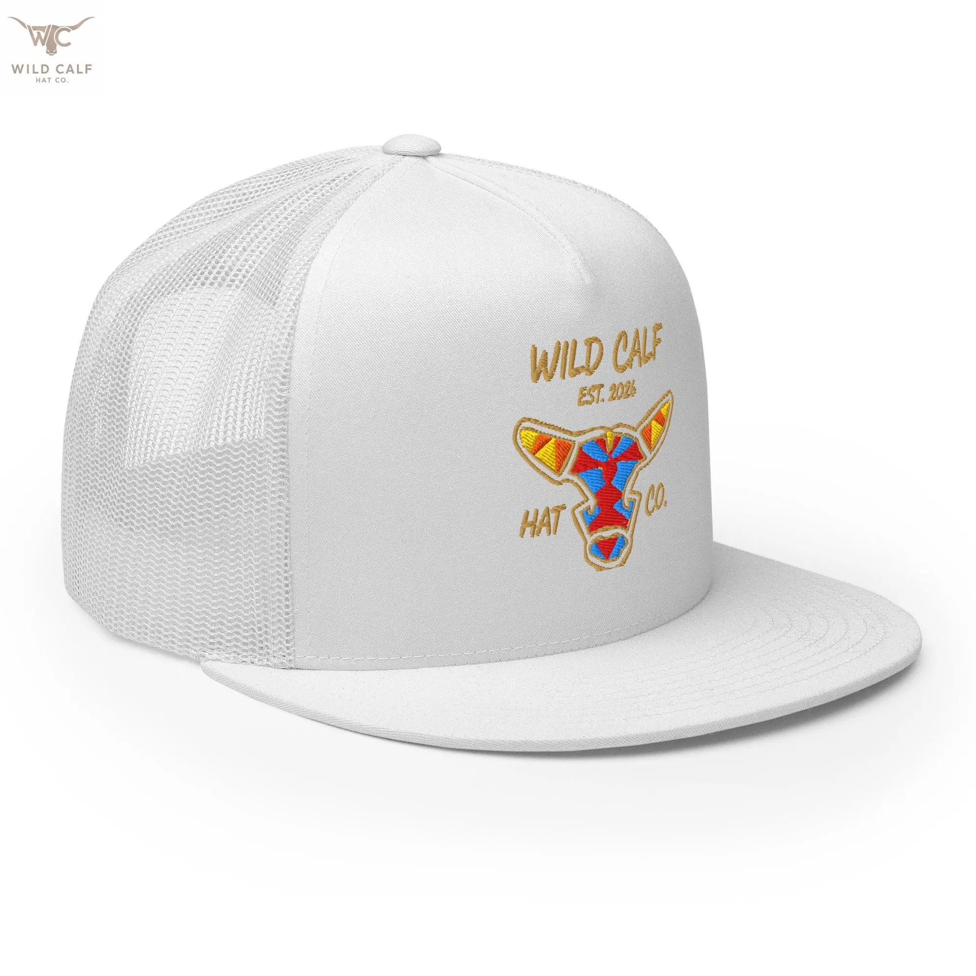 Wild Calf Emblem Trucker Cap - Wild Calf Hat Company